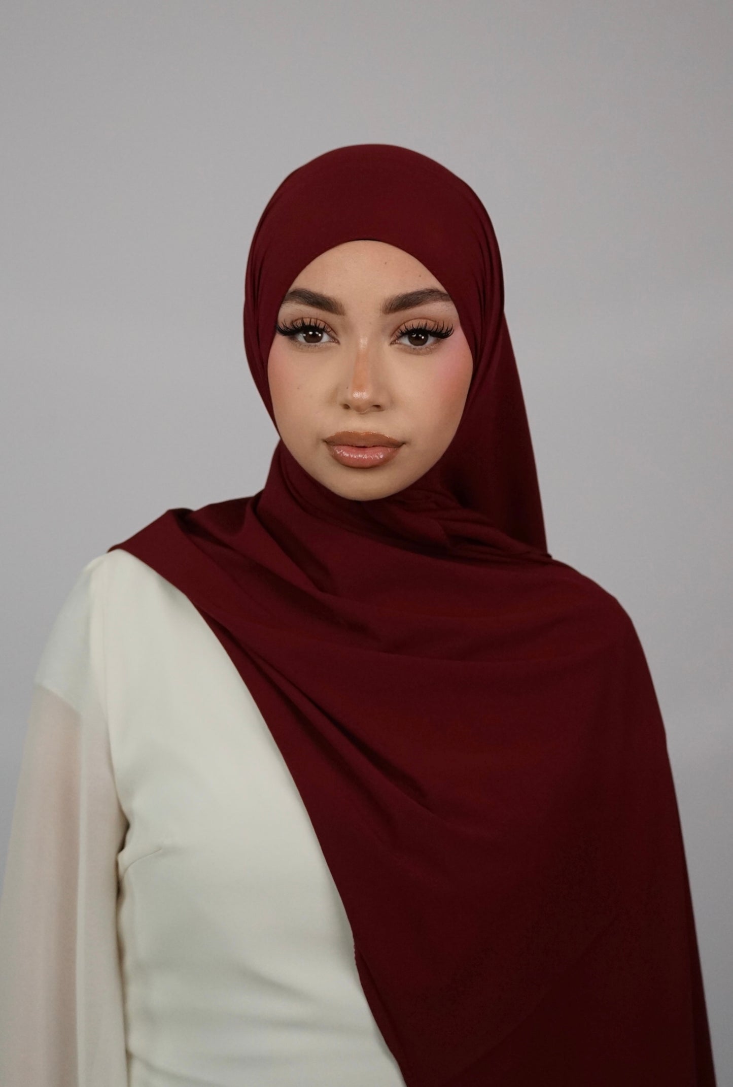 BURGUNDY AIR HIJAB