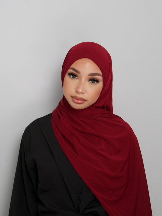 CHERRY PREMIUM JERSEY HIJAB