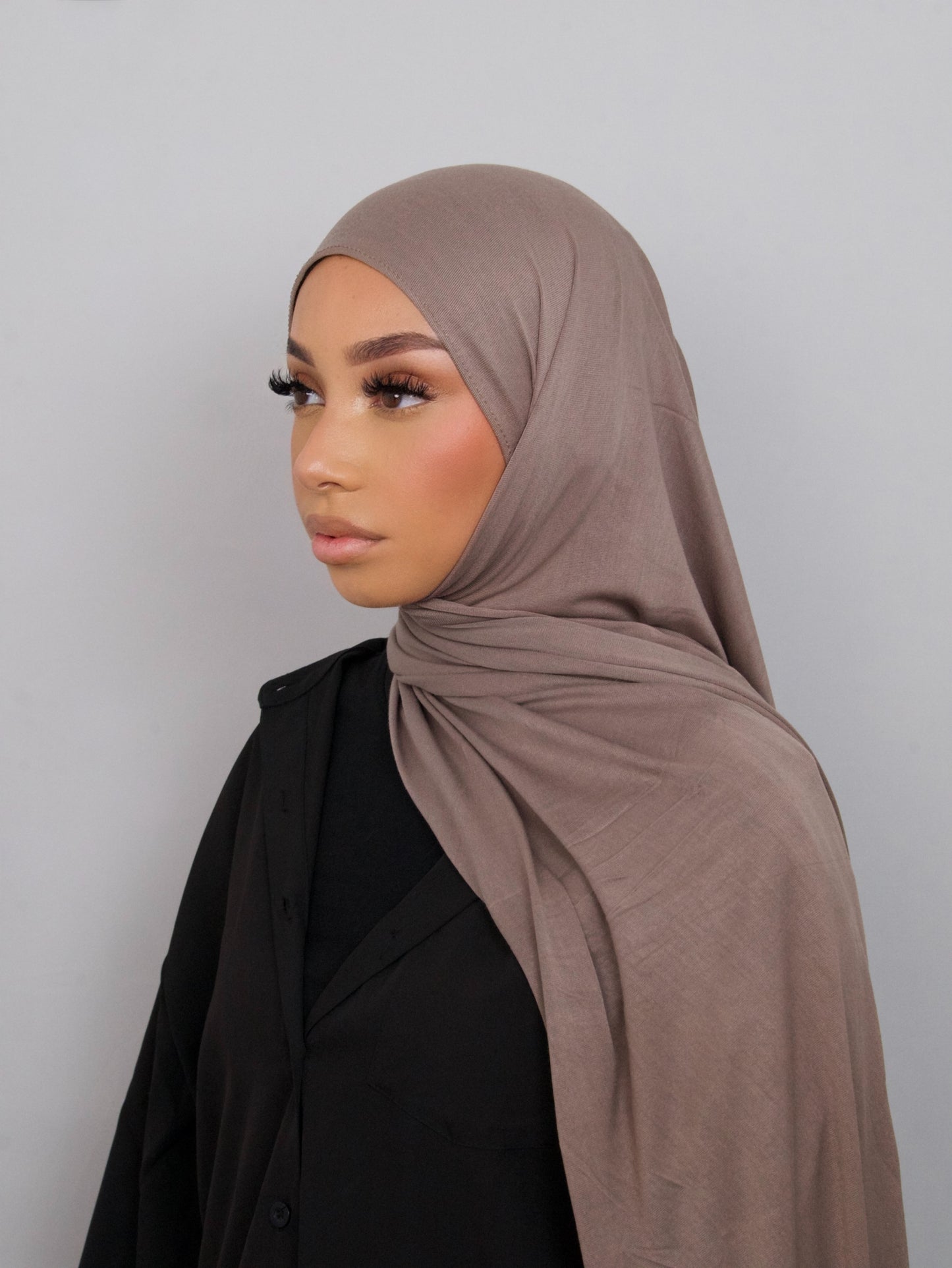 COFFEE JERSEY BAMBOO HIJAB