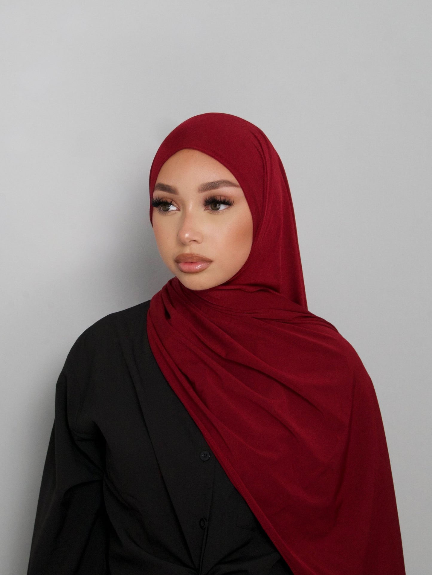 CHERRY PREMIUM JERSEY HIJAB