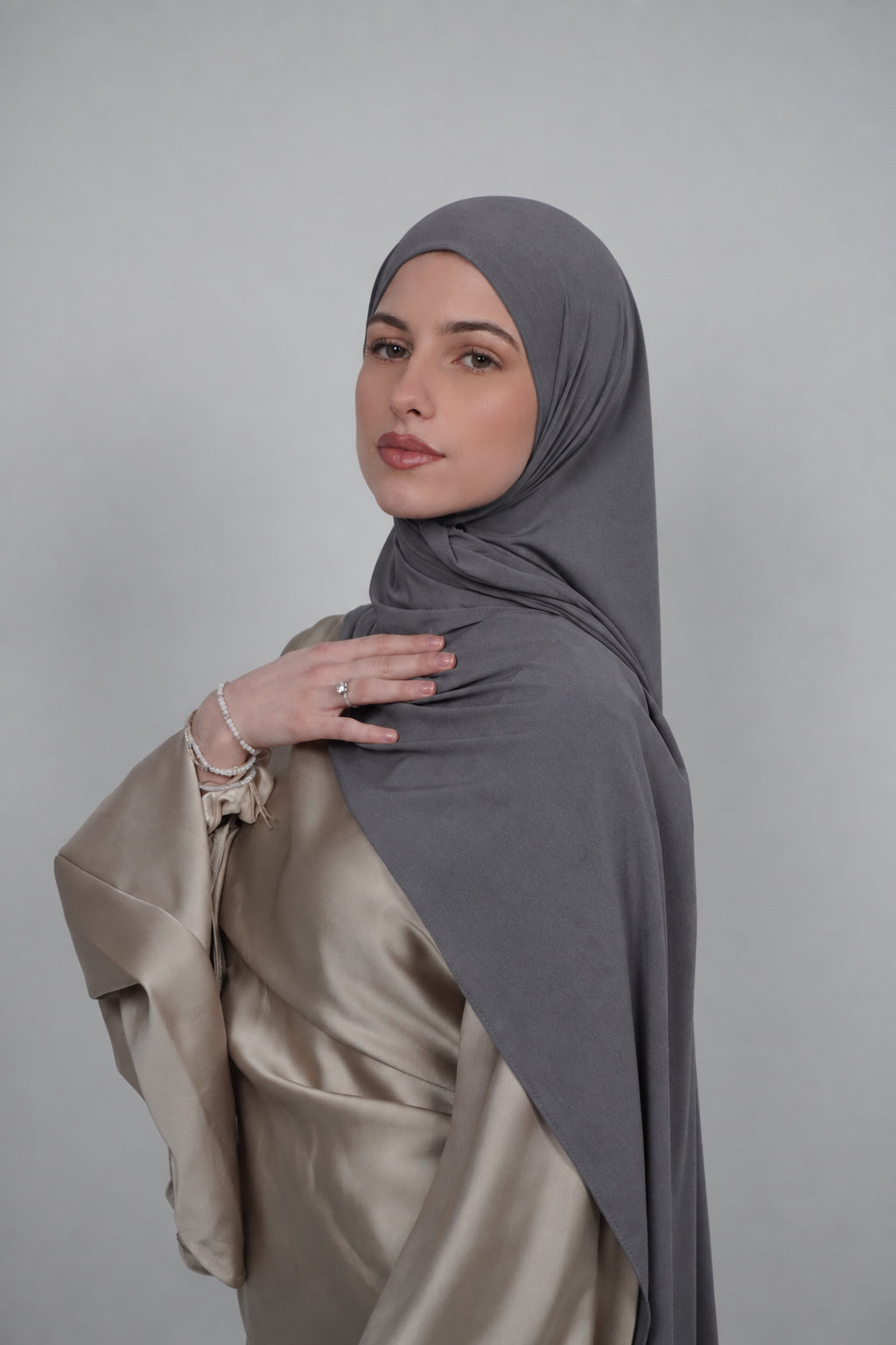 DARK GREY LUX PREMIUM JERSEY