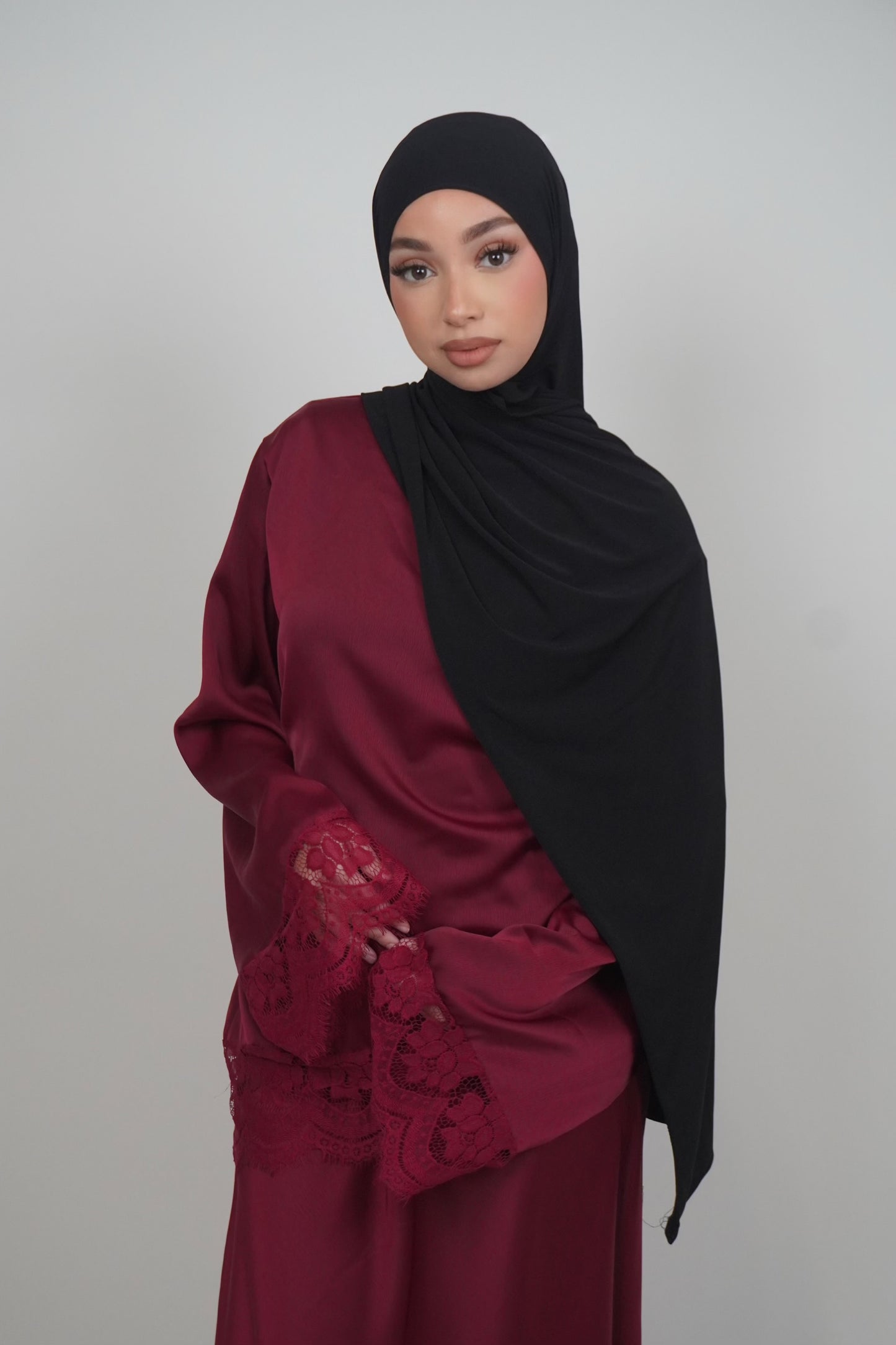 THE LACE SATIN CO-ORD SET