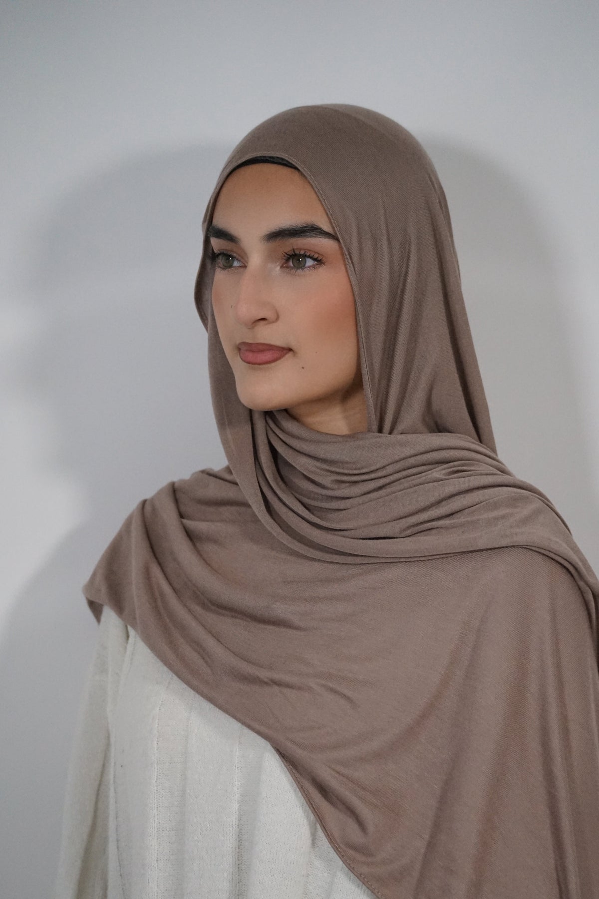 COFFEE JERSEY BAMBOO MODAL HIJAB
