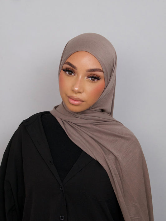 COFFEE JERSEY BAMBOO HIJAB