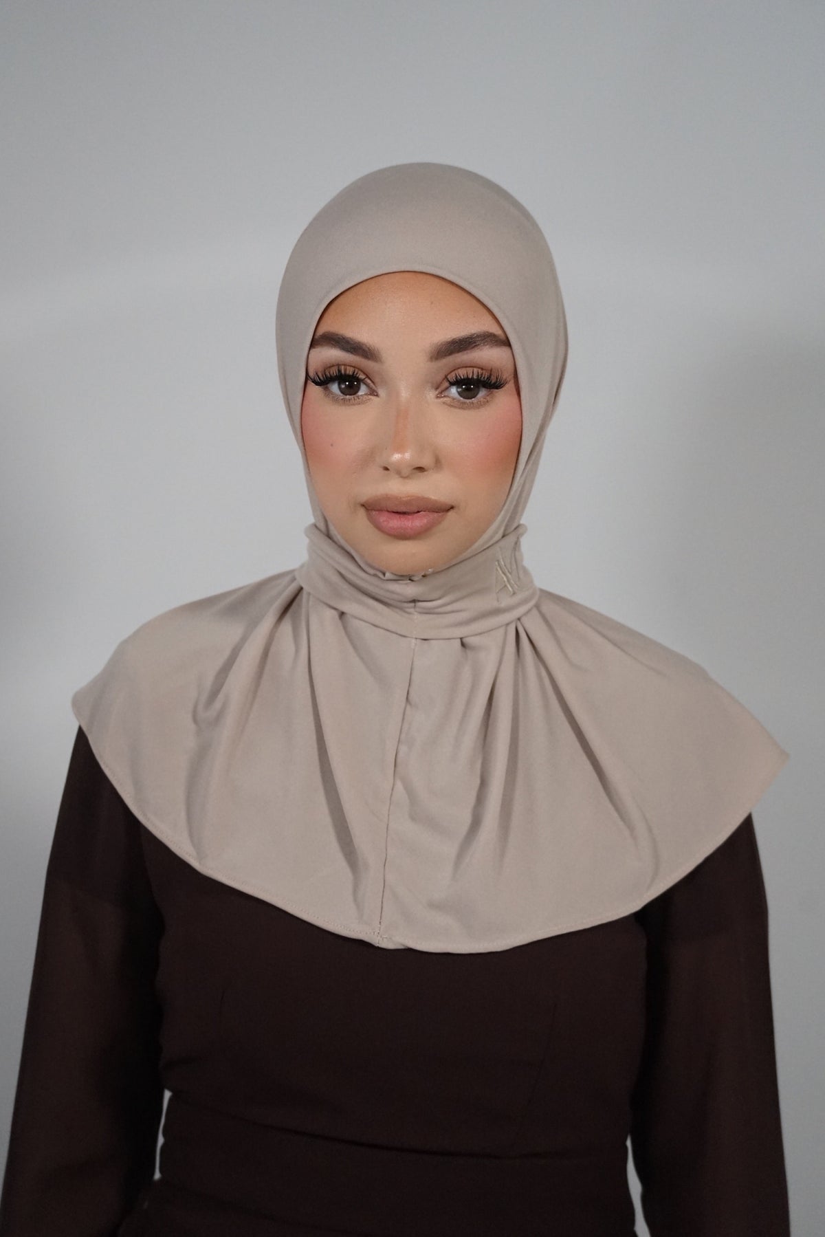 BEIGE INSTANT HIJAB