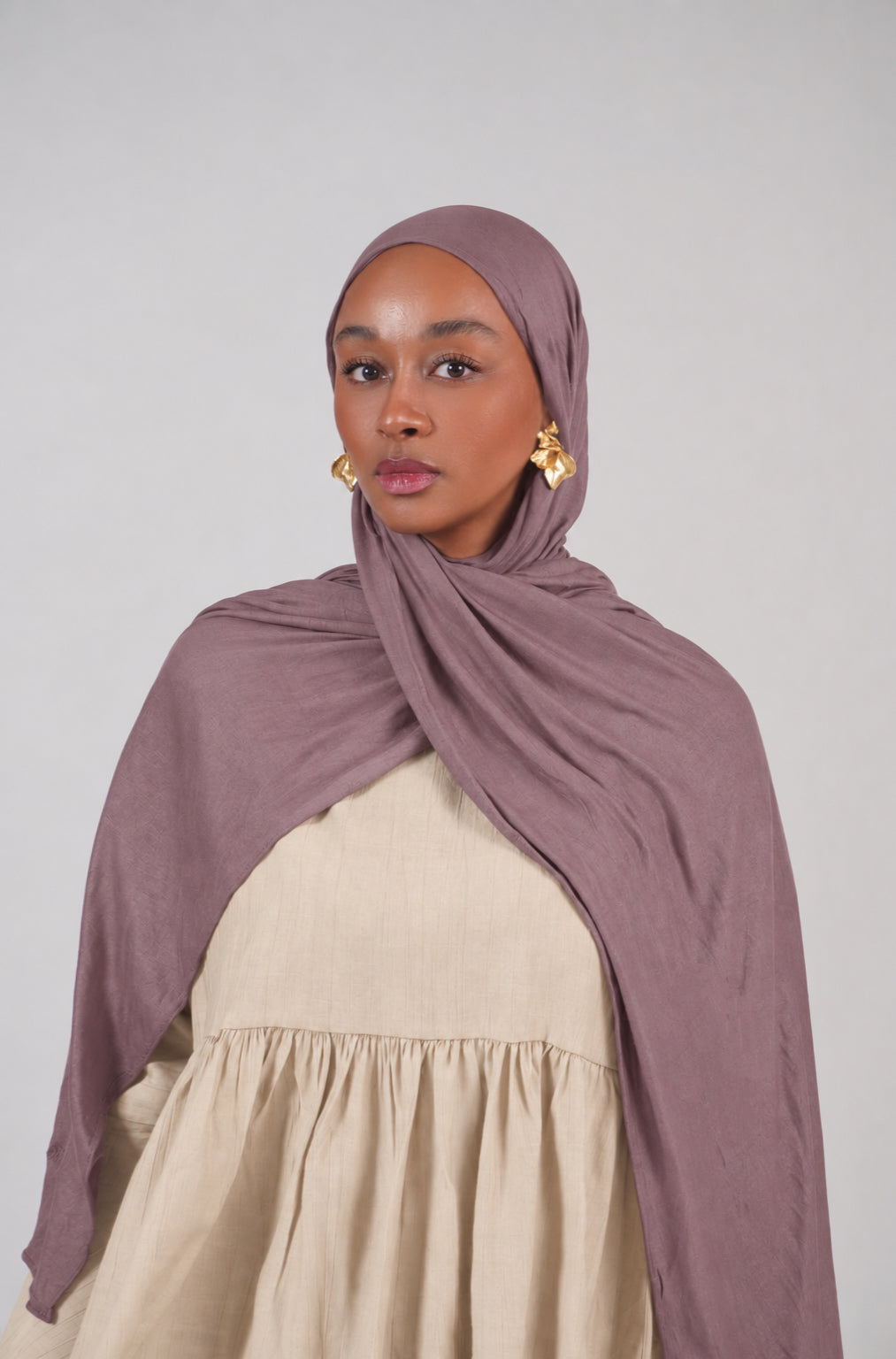 MAUVE MODAL BAMBOO HIJAB