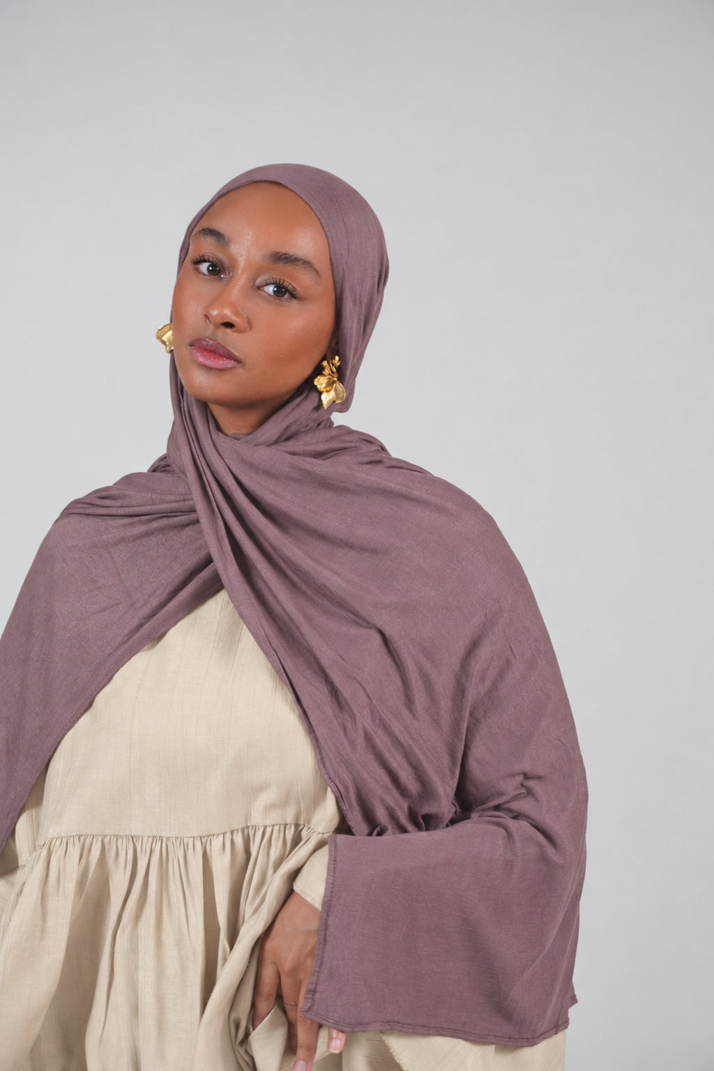 MAUVE MODAL BAMBOO HIJAB