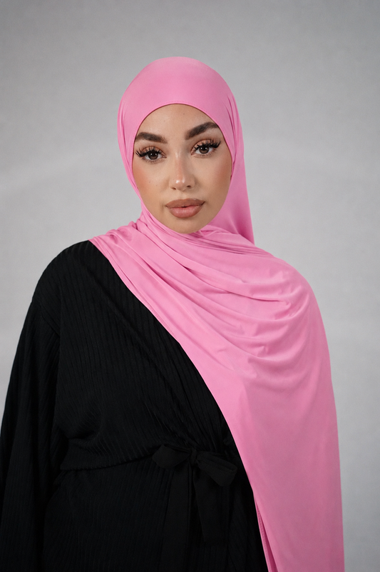 BUBBLEGUM LUXE PREMIUM JERSEY HIJAB